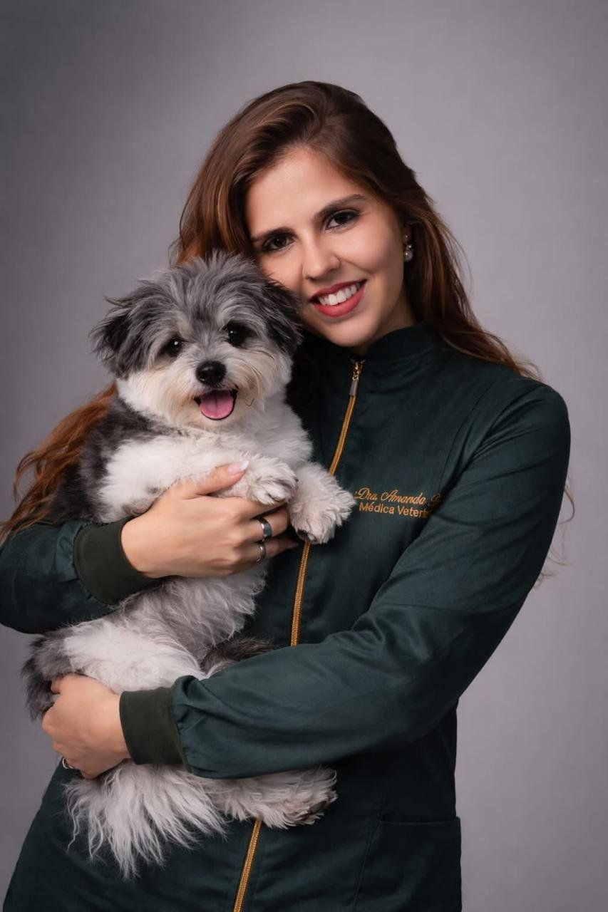 Dra. Amanda Bruns, médica veterinária